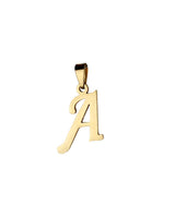 A Gold Initial Dog Charm - Urbana Pet Boutique