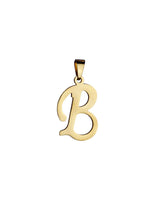 B Gold Initial Dog Charm - Urbana Pet Boutique