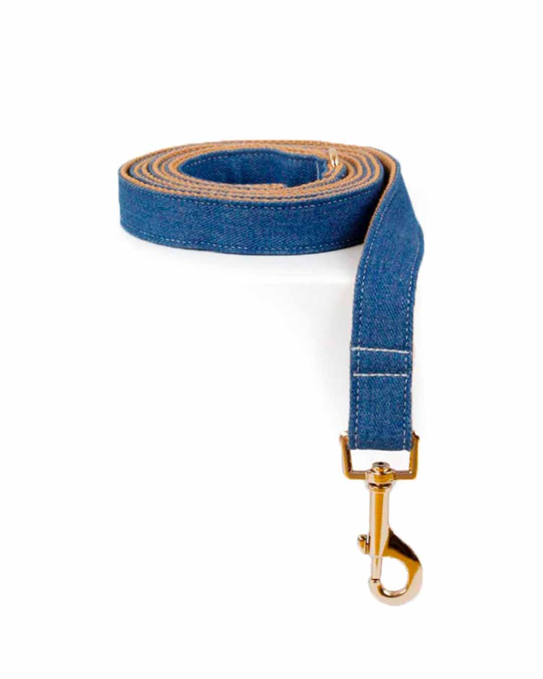 Denim Dog Leash Urbana Pet Boutique