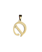 D Gold Initial Dog Charm - Urbana Pet Boutique