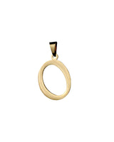 O Gold Initial Dog Charm | Urbana Pet Boutiques