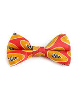 Papaya Madness Dog Bow Tie | Urbana Pet Boutique