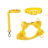 Harness, Collar and Leash Set Yellow