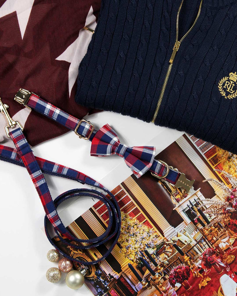 Very Preppy Dog Collar | Urbana Pet Boutique