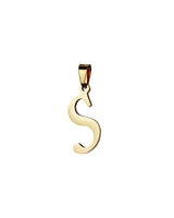 S Gold Initial Dog Charm | Urbana Pet Boutique