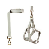 Waterproof Harness and Leash Set Ivory