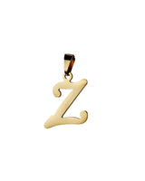 Z Initial Gold Dog Charm | Urbana Pet Boutique