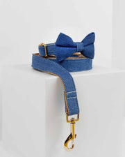 Denim Dog Collar | Urbana Pet Boutique
